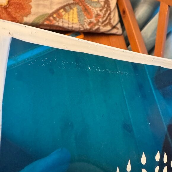 Chanukkah, Hanukkah, menorah, chanukiah, hanukkiah chanukkiyah Art Glass trivet - Picture 8 of 8